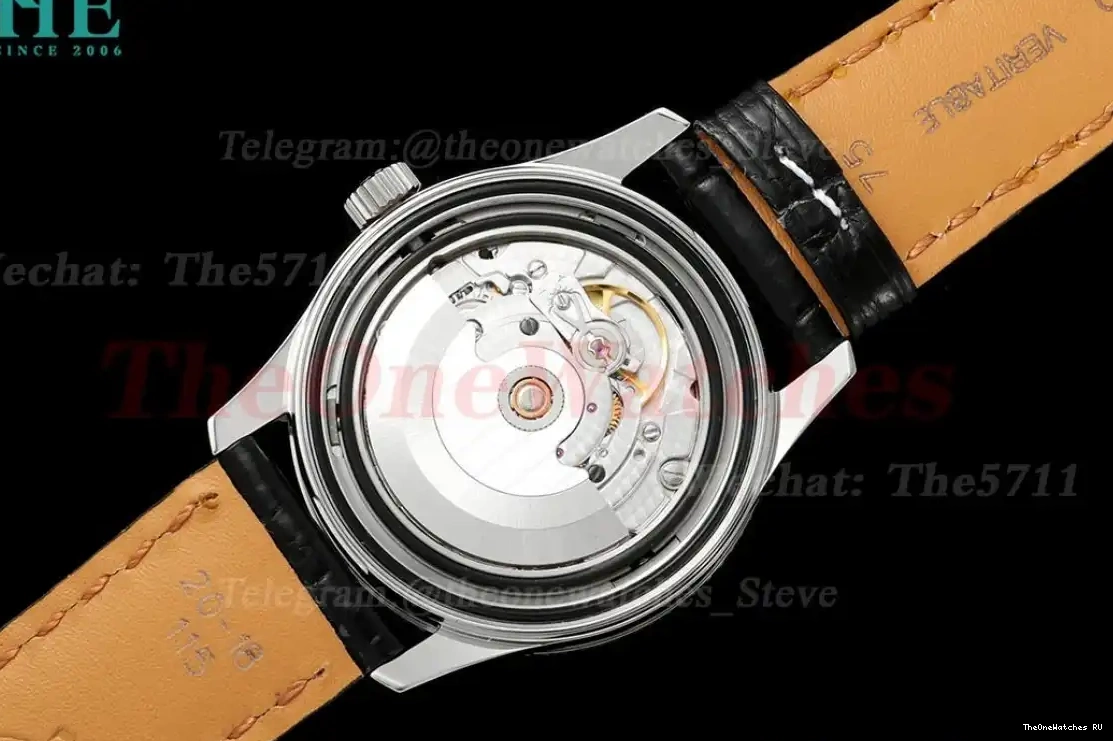 Grey Black TF 1 Dial 41mm Date SS Navitimer LE A2824 0424